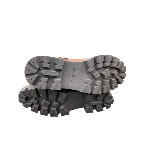 Sam Edelman Tan Leather Combat Boots - Picture 8 of 8